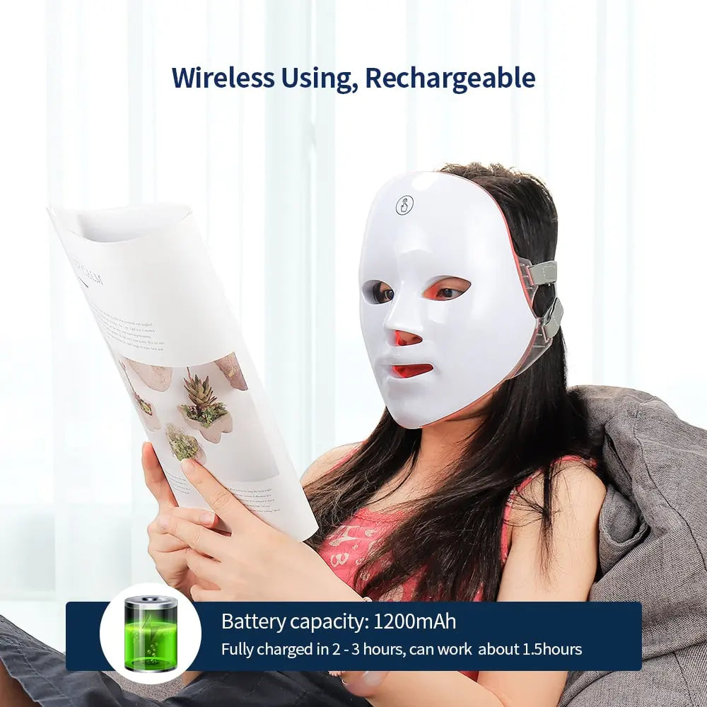 Amillion ReVive™ - Máscara facial de terapia LED