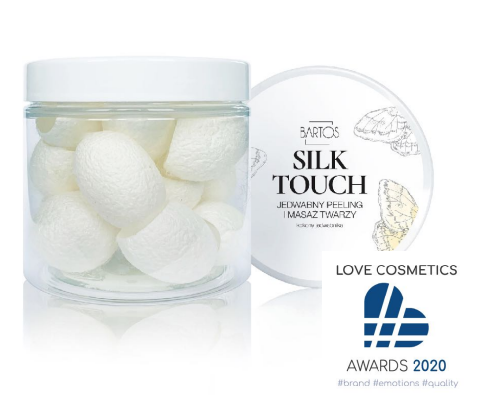 Silk Touch - Casulos de Seda Orgânica 15 unidades - Esfoliante Natural